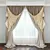 Elegant Curtain Collection 3D model small image 1