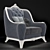 Timeless Comfort: Armchair Classic 3D model small image 2