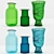 Colorful Trio: Blue, Red, Green 3D model small image 3