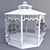 Rustic Wooden Gazebo 3D model small image 2