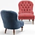 Elegant Piccadilly Chair: Classic Design 3D model small image 2