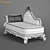 Classic Guifei Chair - 1860x925x1110 3D model small image 3