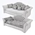 Elevate your sleep: Rapunzel Lux Bed 3D model small image 3