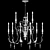 Vintage Copper Quorum Salento Chandelier 3D model small image 3