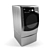 LG Twins FH0C9CDHK72: Powerful & Stylish Washer 3D model small image 1