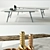 Soffio Flexform: Minimalist Italian Table 3D model small image 2