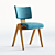 Compact and Stylish Dwarf Chair 3D model small image 1