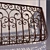 Elegant Forged Balcony Fences 3D model small image 2
