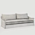 Luxurious Vallone Sofa by Dmitriy & Co 3D model small image 3