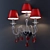 Italian De Majo BUGIA A3 Sconce 3D model small image 1