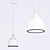 Noak 7266: Modern Black Pendant Lamp 3D model small image 2