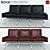 Elegant Leather PK31 Sofa 3D model small image 1