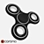 Poly Spin Game: Disassemblable Spinner 3D model small image 1