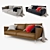 Luxury Moroso Gentry Sofa 3D model small image 1