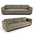 Modern Style Sofa Paul McCobb | 3D Model 3D model small image 1