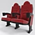 Montreal Cinema Armchair 3D model small image 1