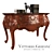 Vittorio Grifoni Chest of Drawers Set 3D model small image 1