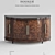 Elegant Skyline Server: Hooker Furniture 3D model small image 2