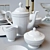 Elegant Villeroy & Boch Gray Pearl 3D model small image 2