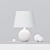 Elegant Mable Table Lamp - Safavieh 3D model small image 2