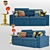 Brazilian Pop Sofa Set 3D model small image 1