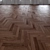 Oak Herringbone: High-Quality Real-World Floor 3D model small image 3