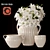 Elegant Surrey Vase Collection 3D model small image 1