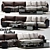 Ditre Italia BAG Sofa: Modern Style, Impeccable Design 3D model small image 1