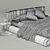 Desiree Isabell Bed: Elegant and Comfortable 3D model small image 3