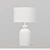 Elegant Glass Dome Table Lamp 3D model small image 2