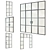 Loft Style Partitions: Customizable and Elegant 3D model small image 1