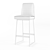 Elegant Lawson Fenning Barstool 3D model small image 3