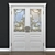Stained Glass Door: Elegant Entryway 3D model small image 2