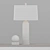 Safavieh Rozella Alabaster Table Lamp 3D model small image 2