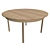 Sleek Round Table 3D model small image 1
