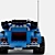  Blue Fury LEGO Model Kit 3D model small image 3