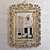Elegant Carved Gold Mirror 3D model small image 1