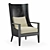 Ecco Trading Porter Chair - Modern Design 3D model small image 1