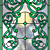 Elegant Arched Stained Glass Window 3D model small image 3