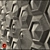 Hexagonal Grid 3D Panel by Elija Porter 3D model small image 3