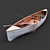 Anglers' Dream: Versatile Fishing Boat 3D model small image 1