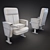 Ultimate Comfort Cinema Chair 3D model small image 2