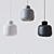 Nordic Lighting Collection: Annular, Dot, and Stone Pendants 3D model small image 2