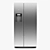 BOSCH Serie 6 American-style Fridge 3D model small image 2