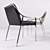 Sleek and Stylish Aileron Dining Chair 3D model small image 2