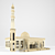 Dubai Jame Mosque: 800 People Capacity 3D model small image 1