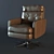 Cosmorelax Swivel Armchair: Corona Polys 450-179 3D model small image 1