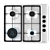 BOSCH PBH6B5B60 Gas Hob: Stylish & Efficient 3D model small image 1