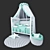 Dreamland Kids Bed 3D model small image 1