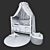 Dreamland Kids Bed 3D model small image 3